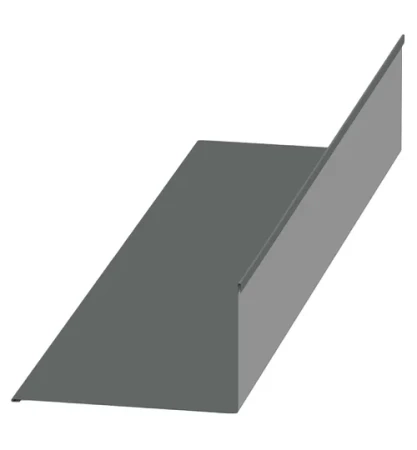 Планка примыкания верхняя Металл Профиль 140x90x2000 0,45 Полиэстер цвет RAL 7005