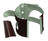 Кронштейн трубы на дерево d-90 мм Grand Line Optima Matt Полиэстер Matt 0,55 RAL 8017