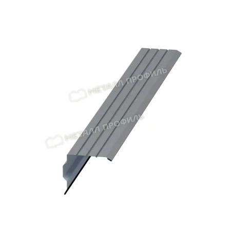 Планка торцевая Металл Профиль 90x115x2000 0,5 Norman цвет RAL 7004