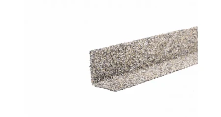 Уголок металлический внутренний Hauberk (гранулят) серо-бежевый