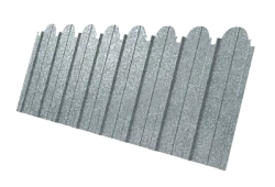 Профнастил Grand Line С10 (фигурный) Оцинкованный 0,45