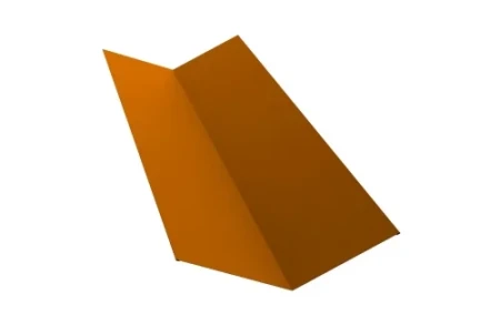 Планка ендовы верхней Grand Line 145x145 0,45 Полиэстер цвет RAL 2004