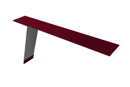 Планка карнизная фальц Grand Line 130x80 0,45 Полиэстер цвет RAL 3003