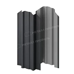 Штакетник Металл Профиль Прямоугольный Trapeze Viking 0,45 фигурный
