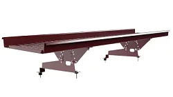 Переходной мостик Borge Для металлочерепицы с высокой ступенькой (шаг обрешетки 350 мм) 1,5 м