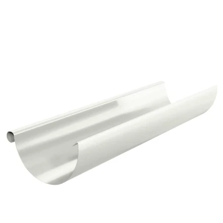 Желоб водосточный d-150 мм 3 м Металл Профиль FORAMINA PUR Purman двухсторонний 0,5 RAL 9010