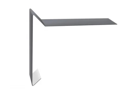 Планка ветровая для мягкой кровли Grand Line 100x20x100 0,45 Полиэстер цвет RAL 7004