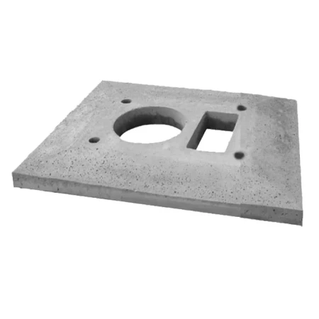 Консольная плита Schiedel Uni для одноходового дымохода с вентканалом Ø-300 мм