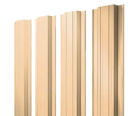 Прямоугольный Полиэстер 0,45 RAL 1014 прямой