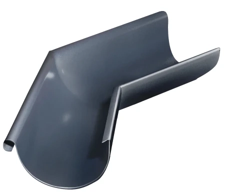 Угол желоба наружный d-150 мм 135 гр Grand Line Полиуретан 0,6 RAL 7024