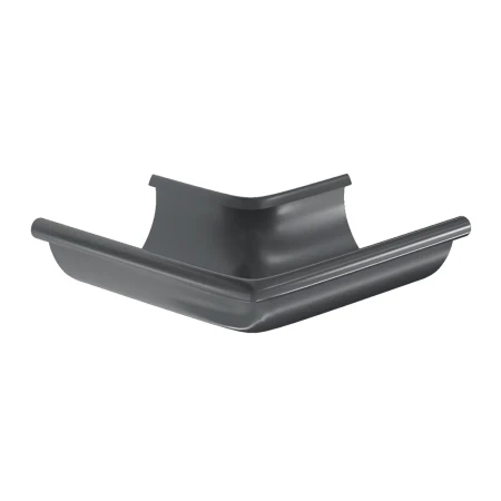 Угол желоба наружный d-125 мм 90 гр Aquasystem Comfort Полиэстер 0,55 RAL 7024