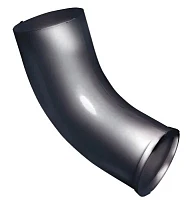 Колено стока d-90 мм 60 гр. Grand Line GL PU Полиуретан 0,6 RAL 7024