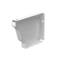 Заглушка желоба левая 120x86 мм Металл Профиль Бюджет Полиэстер 0,5