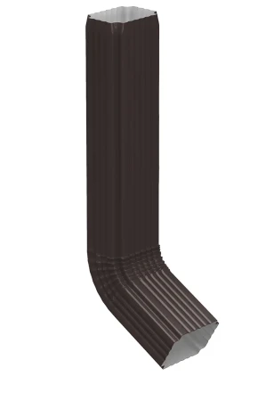 Труба водосточная с коленом 76x102x3000 мм Металл Профиль Бюджет Полиэстер 0,5 RR 32