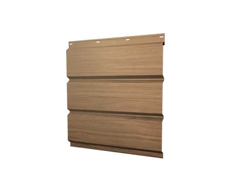 Металлический софит Grand Line Print Elite 0,45 без перфорации Honey Wood