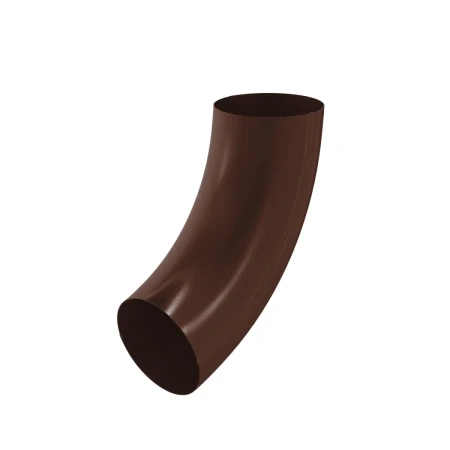 Колено трубы d-90 мм Aquasystem Comfort Полиэстер 0,55 RAL 8017
