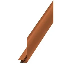 Планка карнизного свеса сложная Металл Профиль 185x50x2000 Purman 0,5 Планка карнизного свеса сложная Металл Профиль 185x50x2000 Purman 0,5