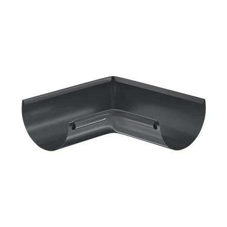 Угол желоба внутренний d-125 мм 90 гр Aquasystem Comfort Полиэстер 0,55 RAL 7024