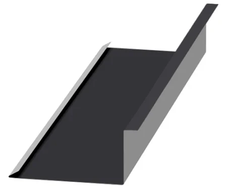 Планка примыкания нижняя Металл Профиль 250x122x2000 0,50 PURETAN цвет RR 23