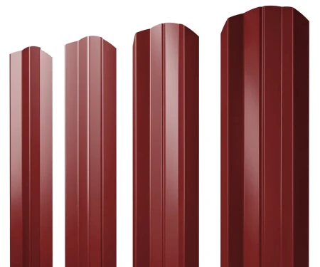 М-образный Полиэстер 0,45 RAL 3011 фигурный