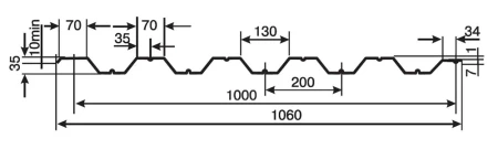 НС-35 Полиэстер 0,7 Ral 8017