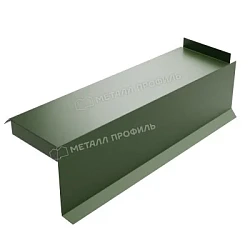 Планка сегментная торцевая правая Металл Профиль 400 мм Puretan 0,5