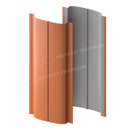 Круглый Ellipse Norman 0,5 RAL 8004