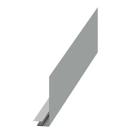 Планка карнизного свеса сложная  Металл Профиль 250x50x3000 0,45 Полиэстер цвет RAL 9006