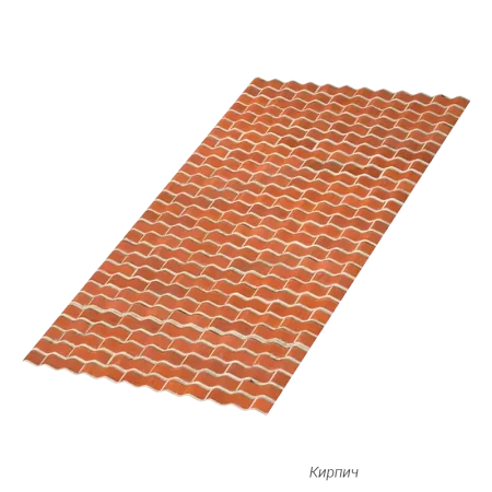 МП-18 (гофра) Ecosteel 0,5 Кирпич
