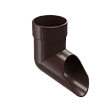 Колено стока (наконечник) d-100 мм ПВХ Döcke Lux