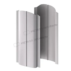 Штакетник Металл Профиль Круглый Ellipse Полиэстер 0,4 фигурный