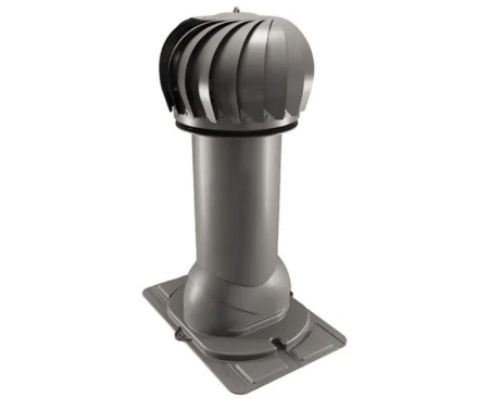 утепленная с универсальным проходным элементом 110 мм Ral 8019