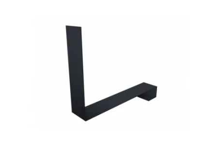 Планка примыкание нижнее к трубе фальц Grand Line 0,5 Velur цвет RAL 7024